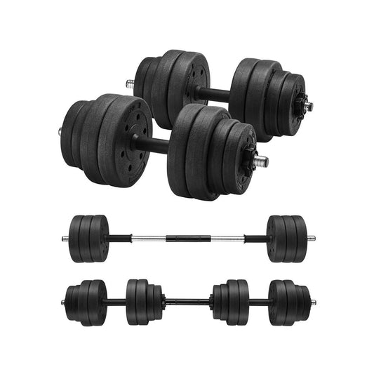 Kit haltères 30 kg noir
